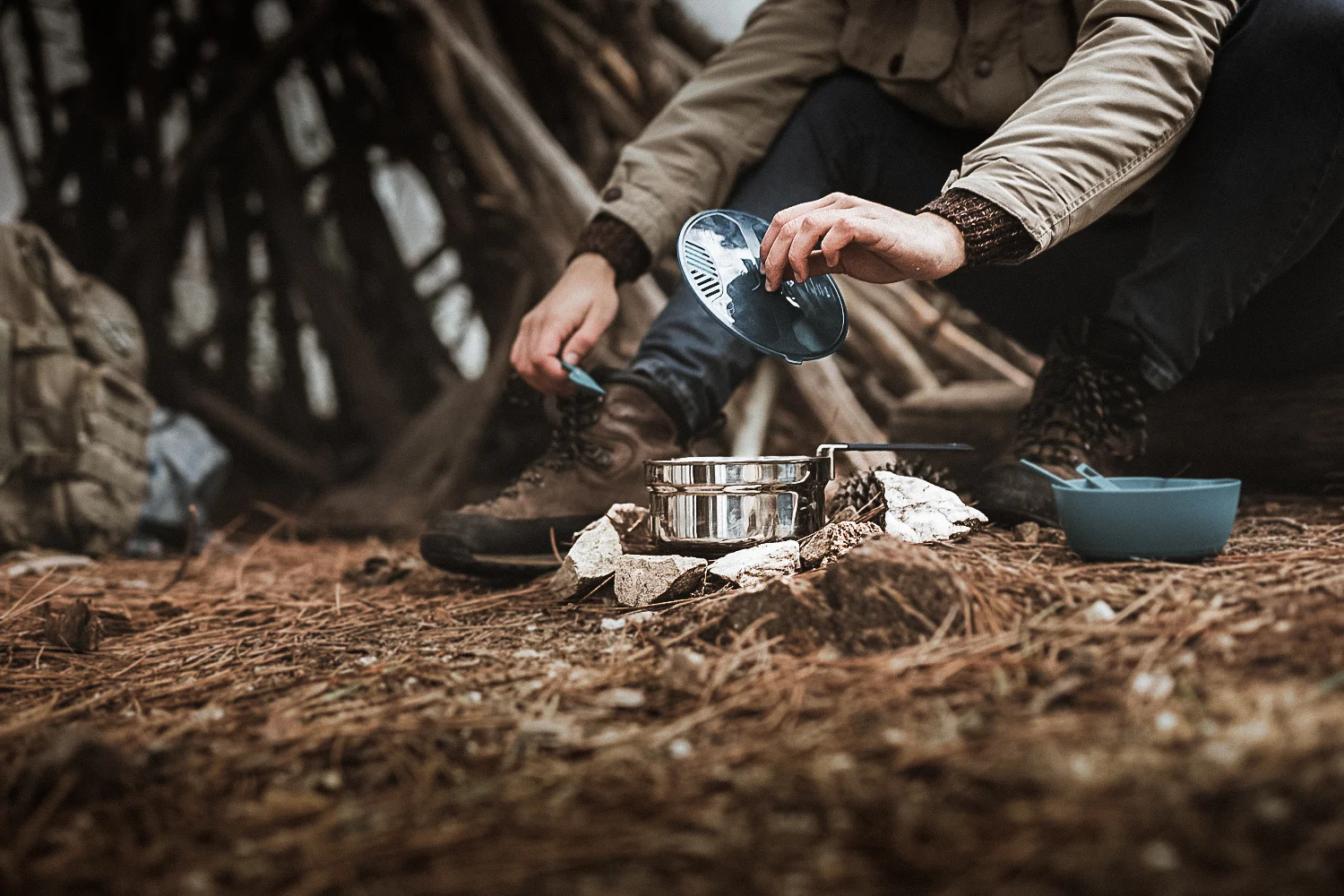 Repas bivouac