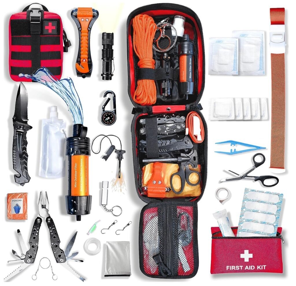 Kit de survie complet randonnée