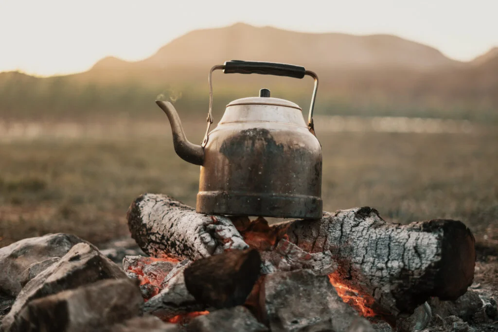 cuisson aliment bivouac nature