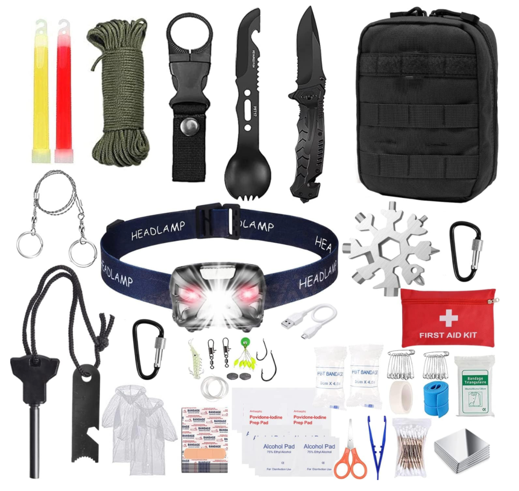 Kit de survie complet poktlife